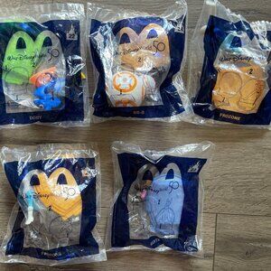 Walt Disney World McDonalds Happy Meal Toys Lot of 5 50th Anniversary 2021 NEW